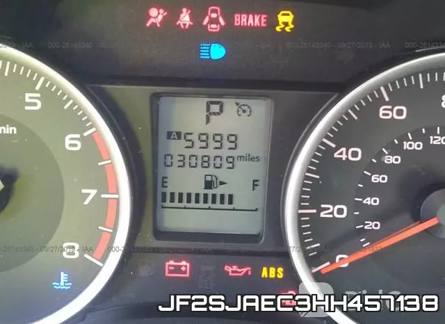 JF2SJAEC3HH457138 фото 8