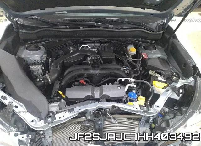JF2SJAJC7HH403492 фото 2