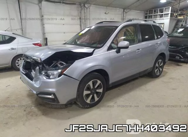 JF2SJAJC7HH403492 фото 3