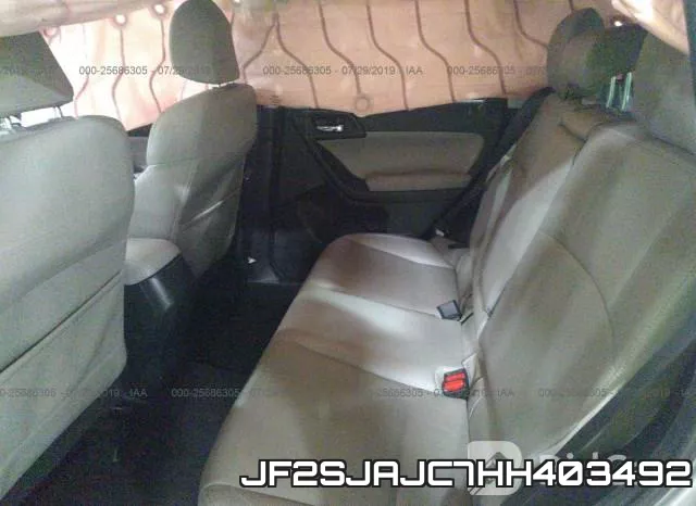 JF2SJAJC7HH403492 фото 9