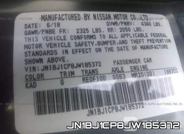 JN1BJ1CP8JW185372 фото 10
