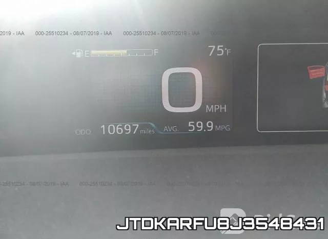 JTDKARFU8J3548431 фото 8