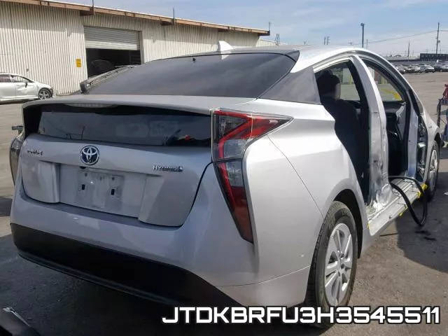 JTDKBRFU3H3545511 фото 5