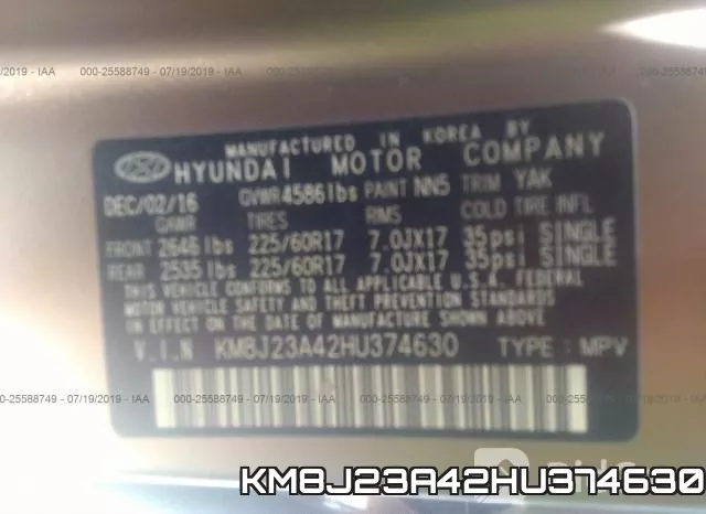 KM8J23A42HU374630 фото 10