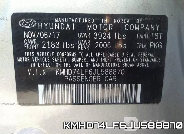 KMHD74LF6JU588870 фото 10