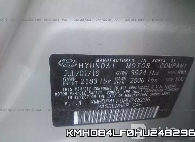 KMHD84LF0HU248296 фото 10