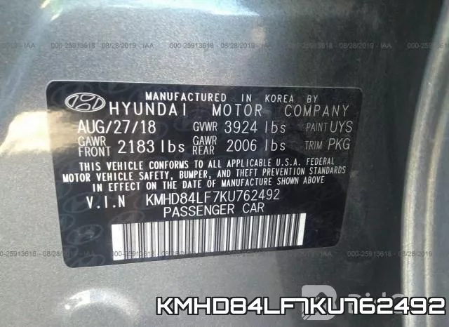 KMHD84LF7KU762492 фото 10