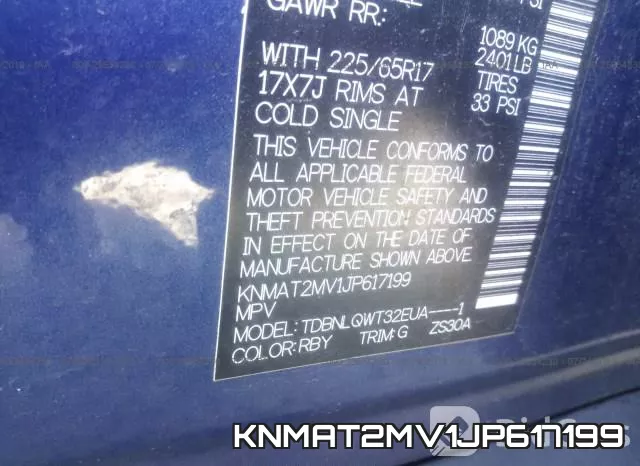 KNMAT2MV1JP617199 фото 10