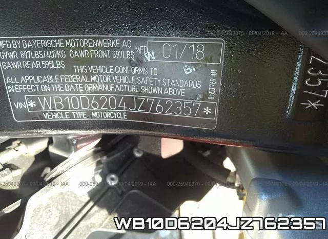 WB10D6204JZ762357 фото 2