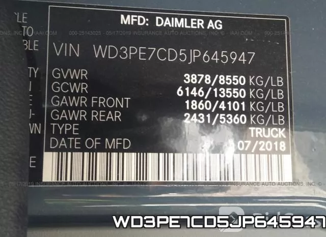 WD3PE7CD5JP645947 фото 10