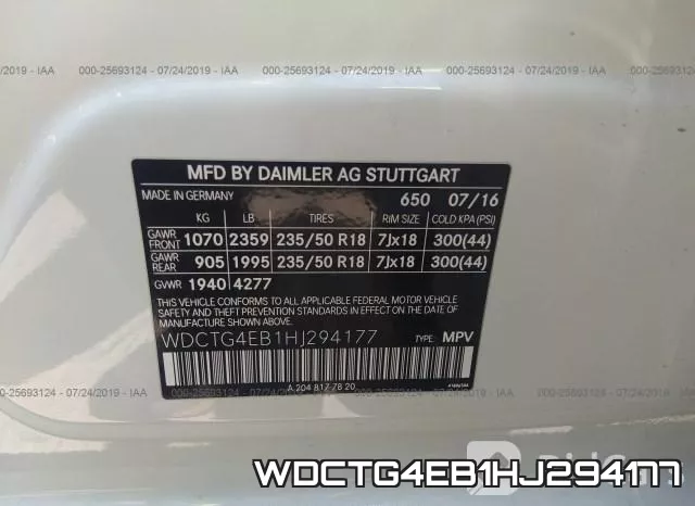 WDCTG4EB1HJ294177 фото 10