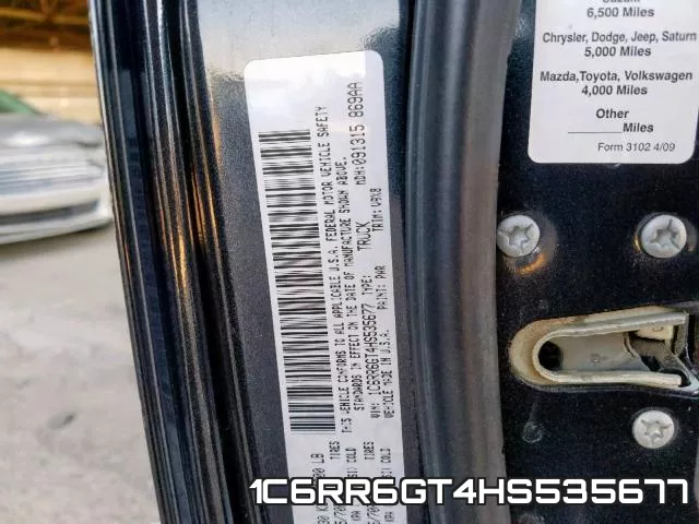 1C6RR6GT4HS535677 фото 2