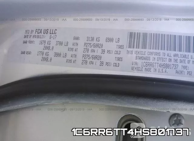 1C6RR6TT4HS801737 фото 10