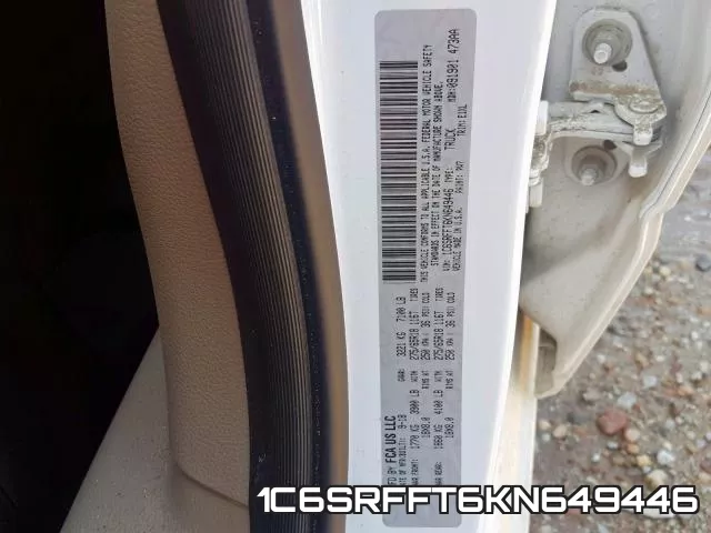 1C6SRFFT6KN649446 фото 2