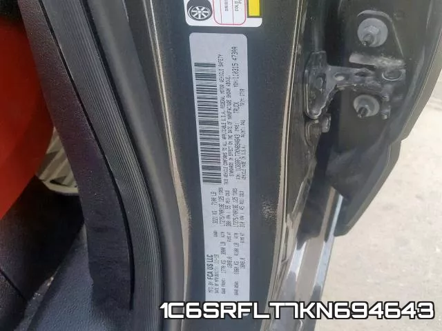 1C6SRFLT7KN694643 фото 2
