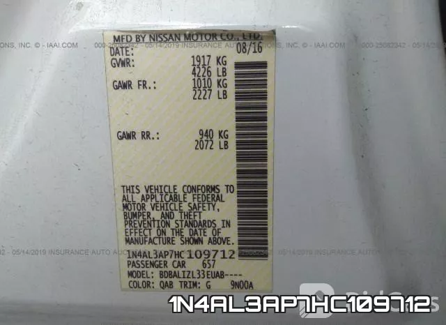 1N4AL3AP7HC109712 фото 10