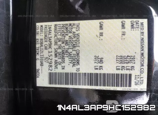 1N4AL3AP9HC152982 фото 10