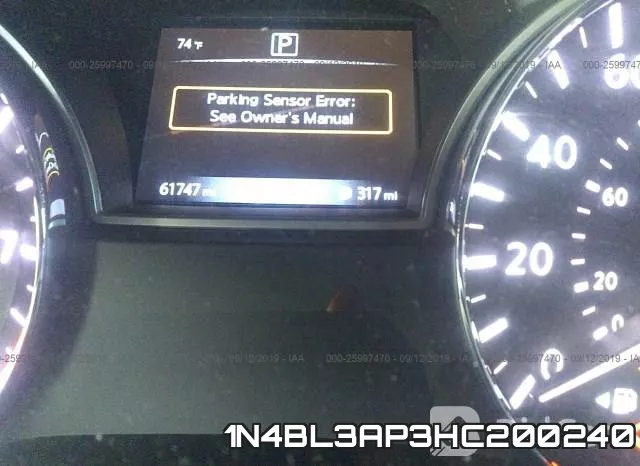 1N4BL3AP3HC200240 фото 8