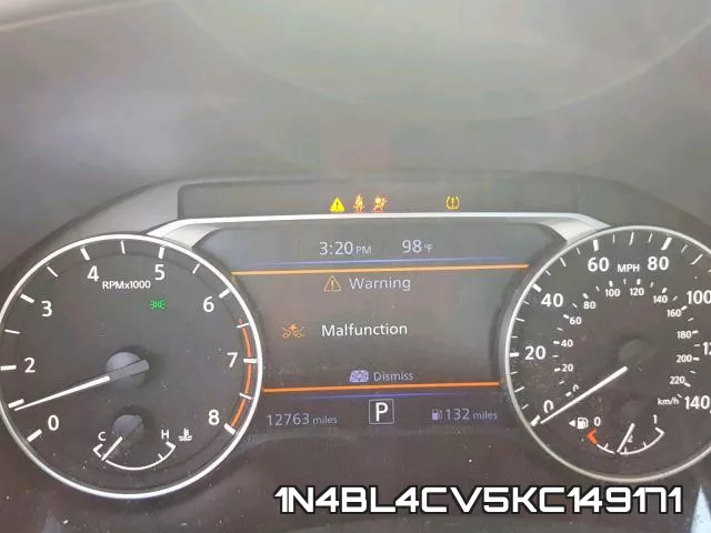1N4BL4CV5KC149171 фото 9