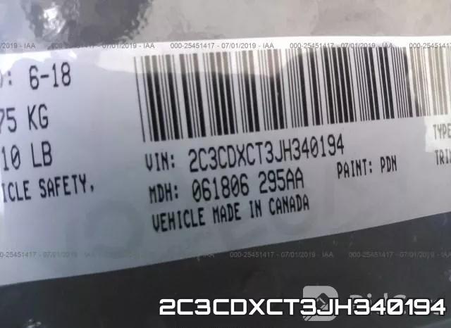 2C3CDXCT3JH340194 фото 10