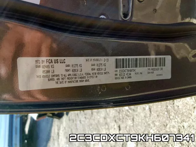 2C3CDXCT9KH607341 фото 2