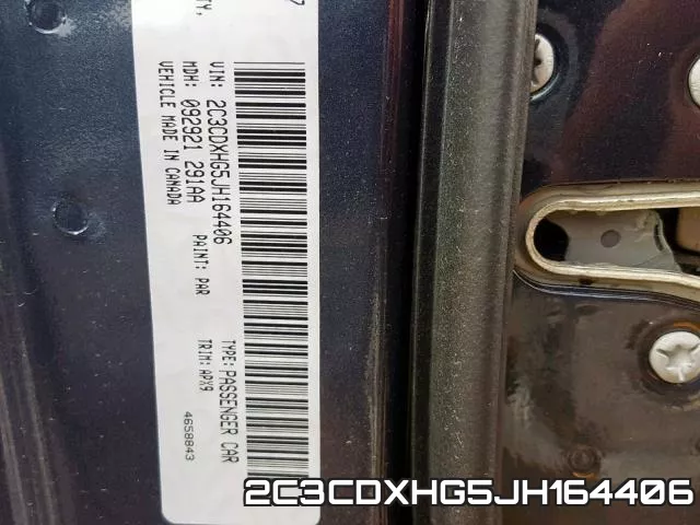 2C3CDXHG5JH164406 фото 2