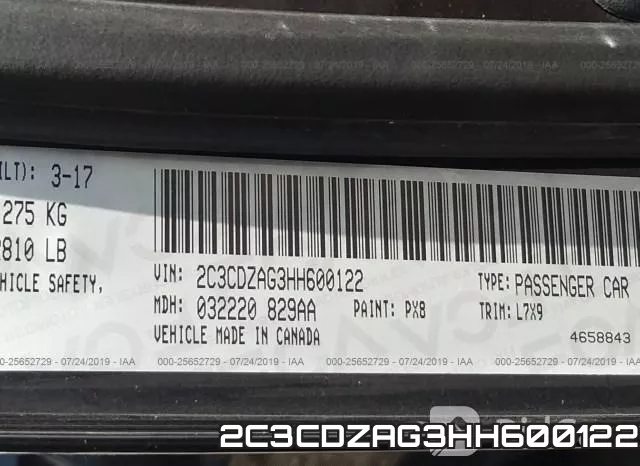 2C3CDZAG3HH600122 фото 10