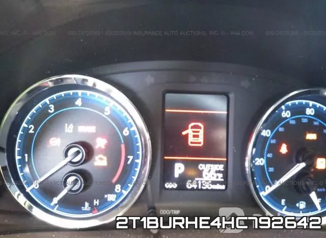 2T1BURHE4HC792642 фото 8