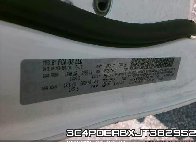 3C4PDCABXJT382952 фото 10