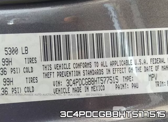 3C4PDCGB8HT577515 фото 10