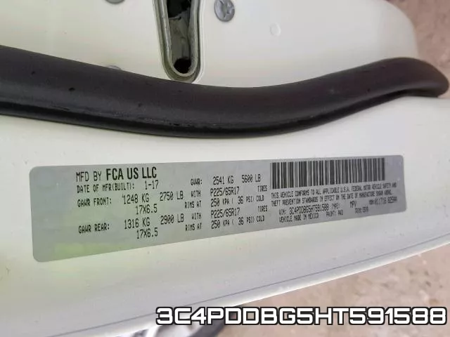 3C4PDDBG5HT591588 фото 2