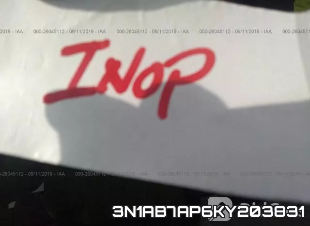 3N1AB7AP6KY203831 фото 8
