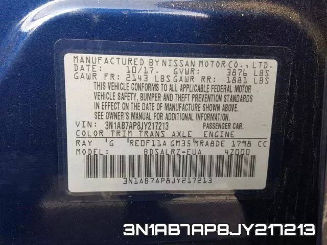 3N1AB7AP8JY217213 фото 2