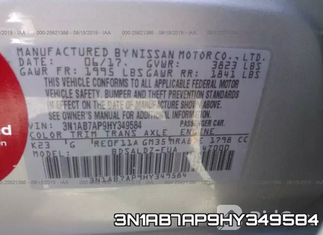 3N1AB7AP9HY349584 фото 10