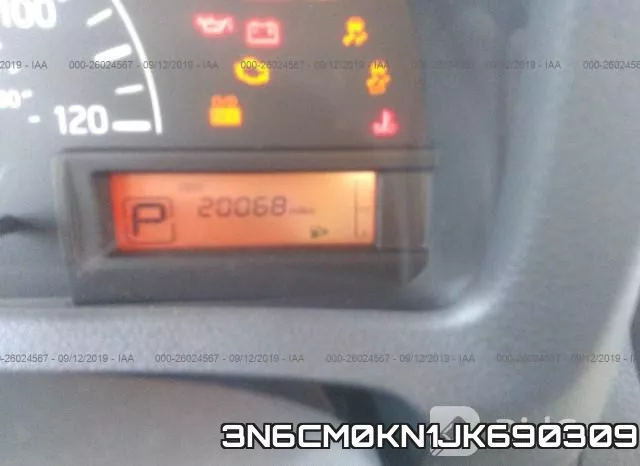 3N6CM0KN1JK690309 фото 8