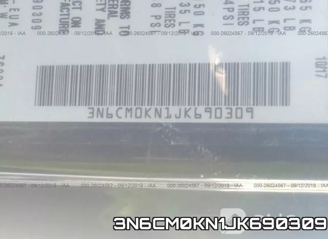 3N6CM0KN1JK690309 фото 10
