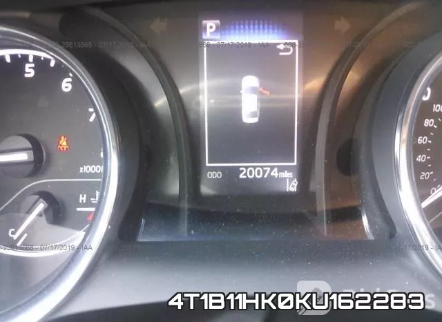 4T1B11HK0KU162283 фото 8