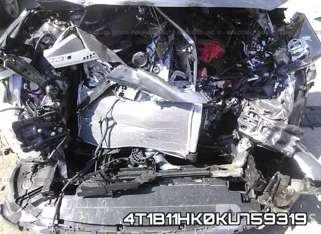 4T1B11HK0KU759319 фото 2