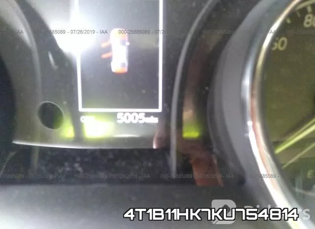 4T1B11HK7KU754814 фото 8