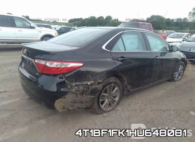 4T1BF1FK1HU648081 фото 5