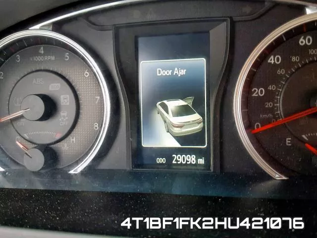 4T1BF1FK2HU421076 фото 9