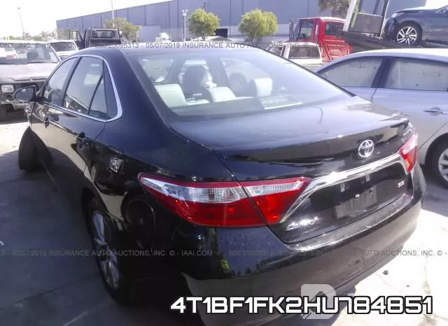 4T1BF1FK2HU784851 фото 4