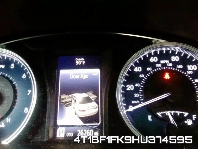 4T1BF1FK9HU374595 фото 9