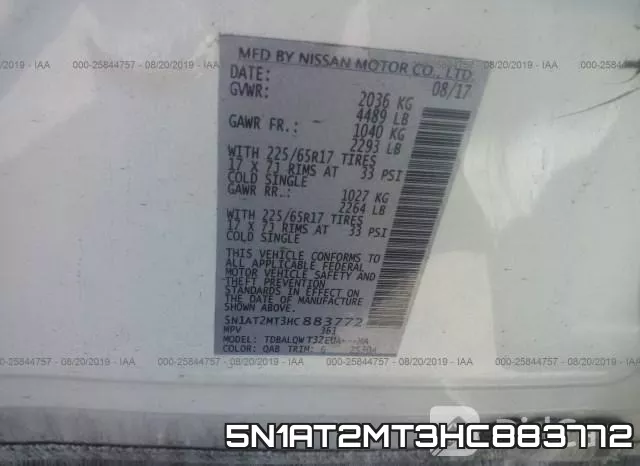 5N1AT2MT3HC883772 фото 10