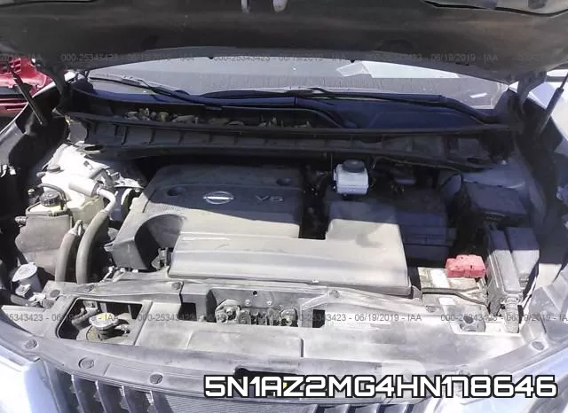 5N1AZ2MG4HN178646 фото 2