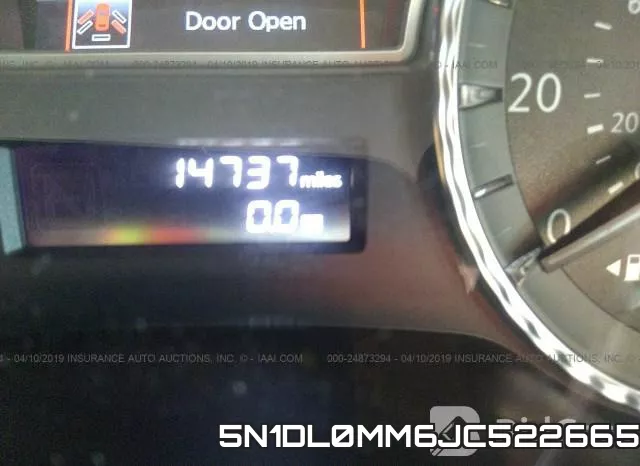5N1DL0MM6JC522665 фото 8