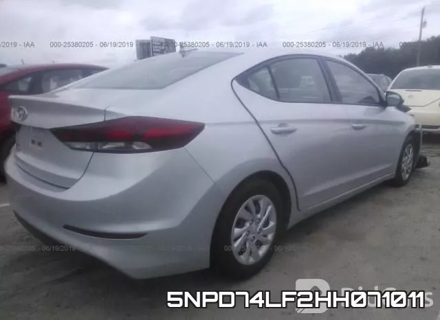 5NPD74LF2HH071011 фото 5