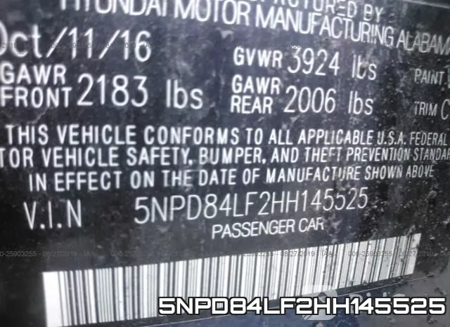 5NPD84LF2HH145525 фото 10
