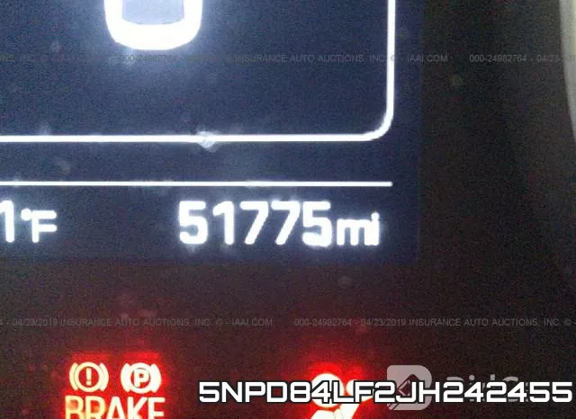 5NPD84LF2JH242455 фото 8