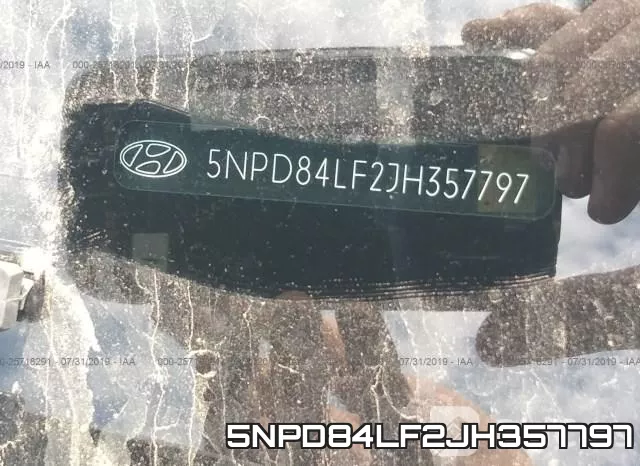 5NPD84LF2JH357797 фото 9